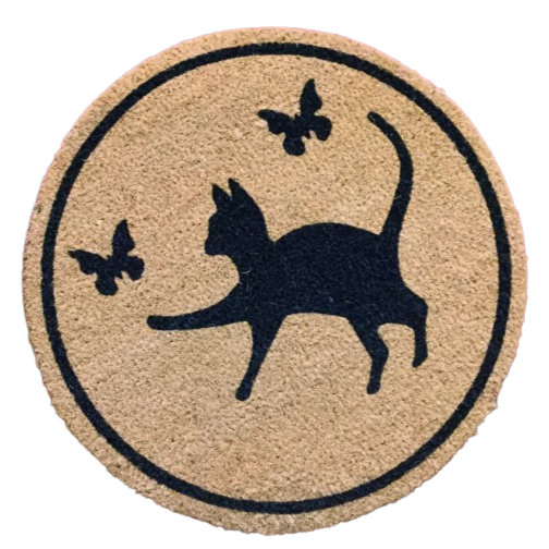 TAPIS COCO LOCO ENVERS PVC 55X55cm pour chambre moderne